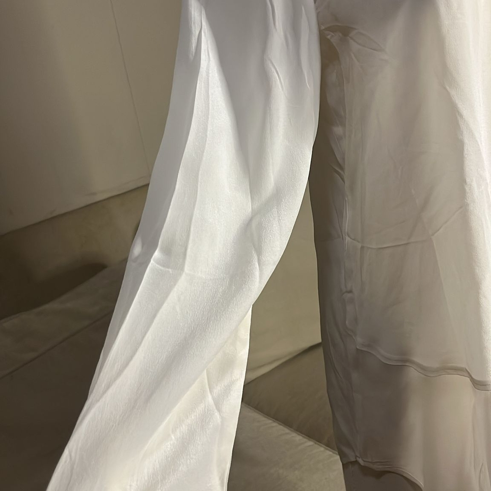 White Button-Up Blouse - Picture 3 of 8